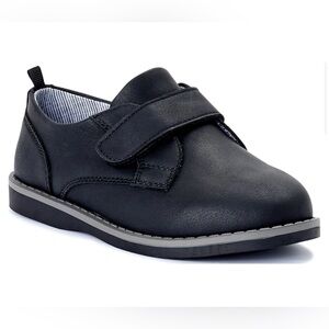 George Black Velcro Dress Shoes